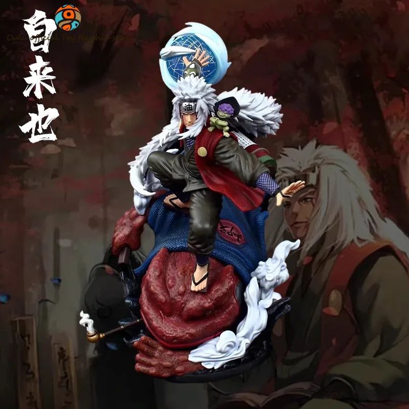 Action Figure Burning Wind Studio Jiraiya Gamabunta