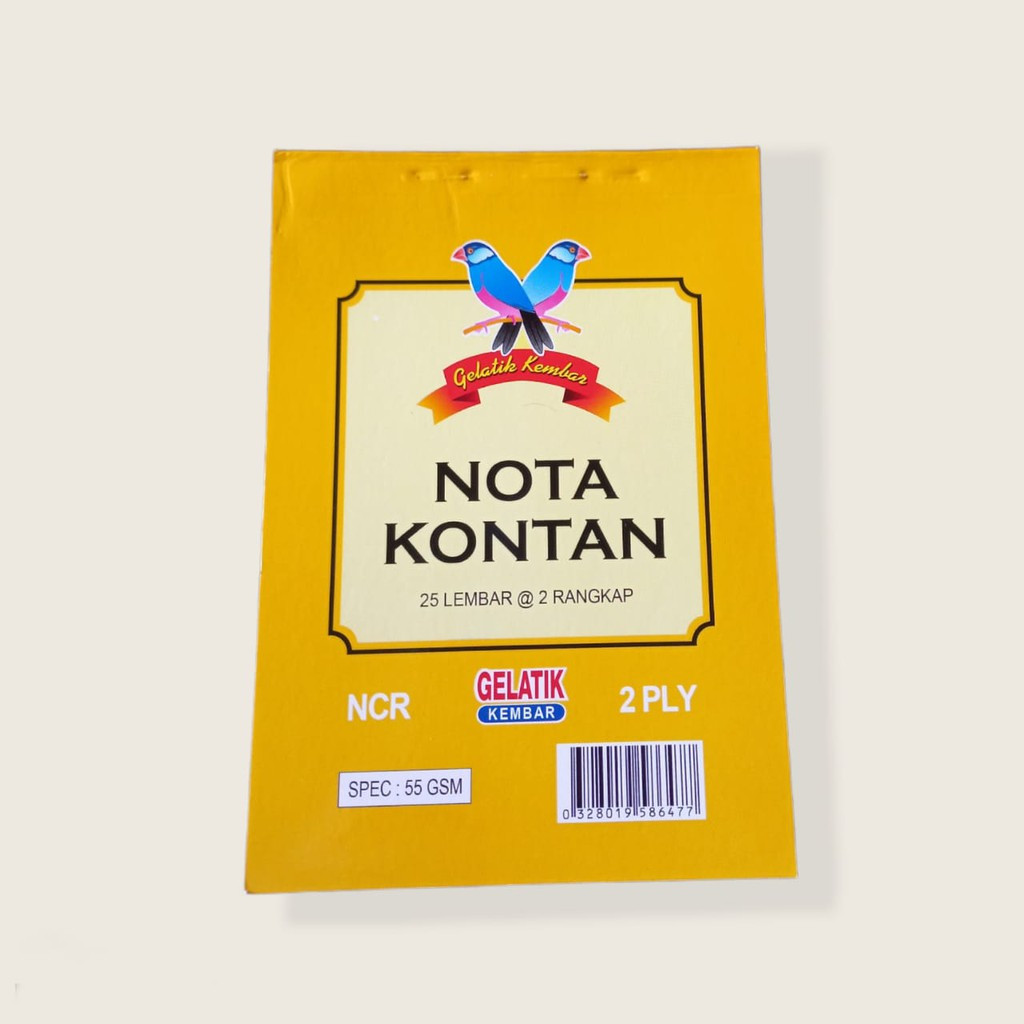 

NOTA KONTAN 2 PLY KECIL NCR