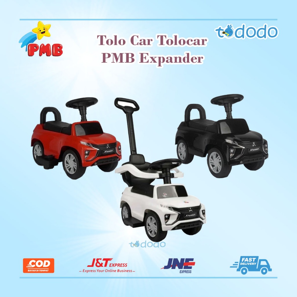 Mainan Mobil Dorongan Anak Tolo Car Tolocar PMB Expander  K602 / K602B/ K602C