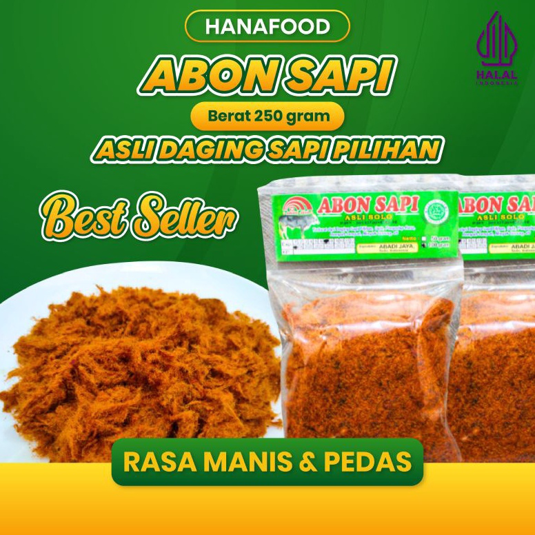

A35 ABON SAPI ASLI SOLO 25gr 1gr ABON SAPI ORIGINAL DAN PEDAS A4 GOGO Order