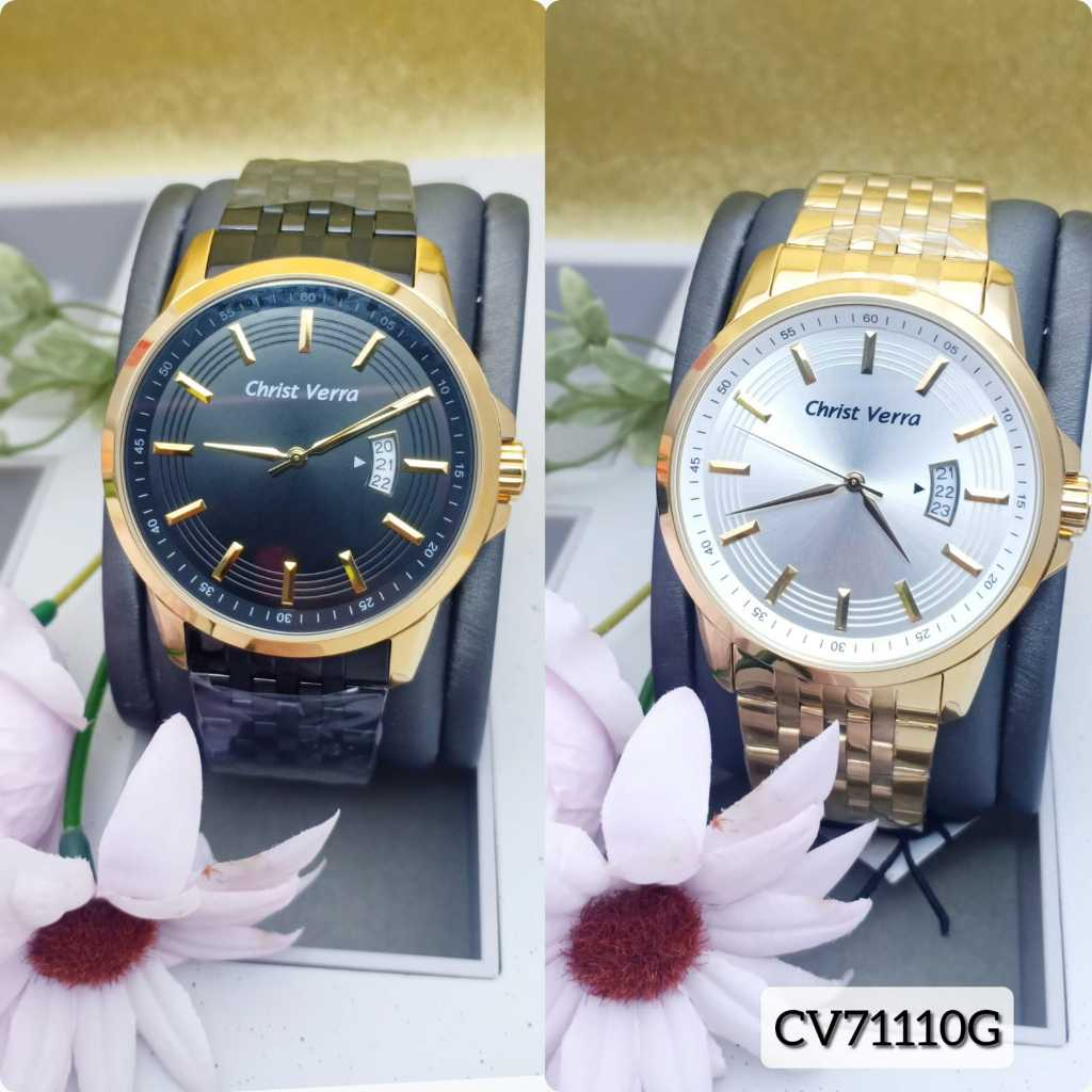 CHRIST VERRA CV71110G JAM TANGAN PRIA ORIGINAL GARANSI RESMI