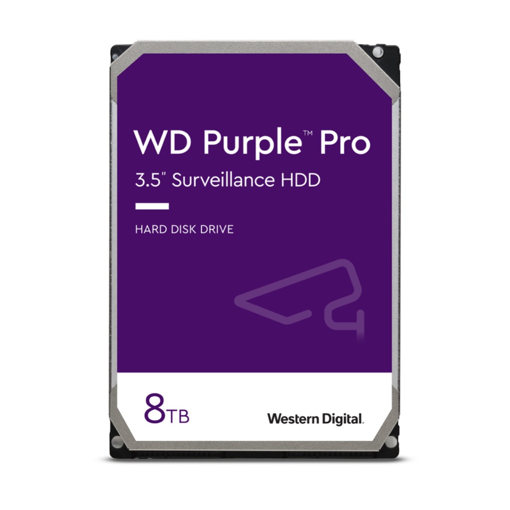 WD PURPLE PRO 8TB - CCTV HDD - INTERNAL HARDISK SURVEILLANCE 8 TB