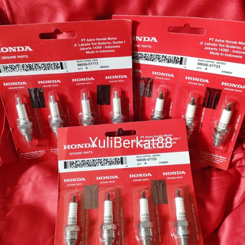 Busi Motor C7HSA BUSI U22FSU DENSO AHM HONDA