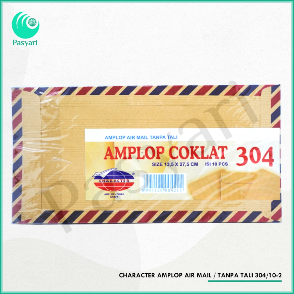 

CHARACTER AMPLOP POLOS / AM TANPA TALI 304/10-20