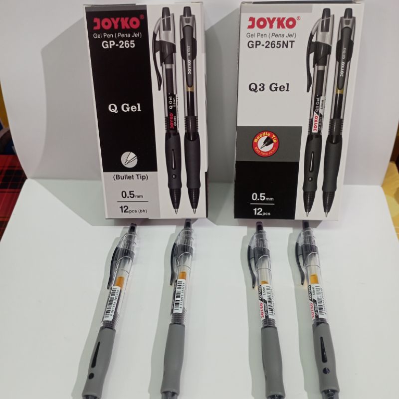 

BOLPEN JOYKO GP-265 & GP-265NT 0,5mm ( tinta hitam ) / pcs