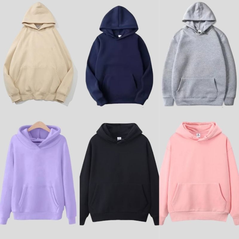 switer hoodie anak polos 2 - 12 tahun perempuan laki laki