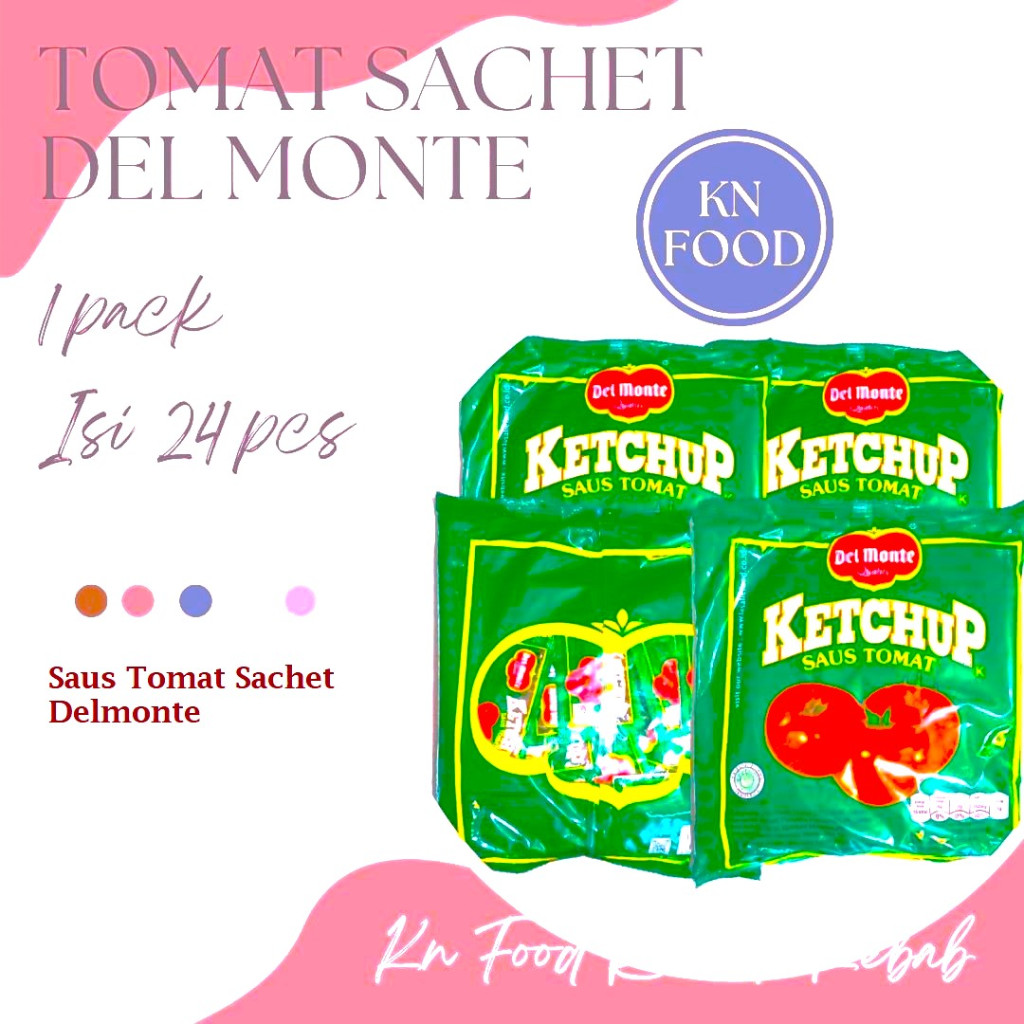 

Tomat Sachet Delmonte / Tomat Sachet 24pcs