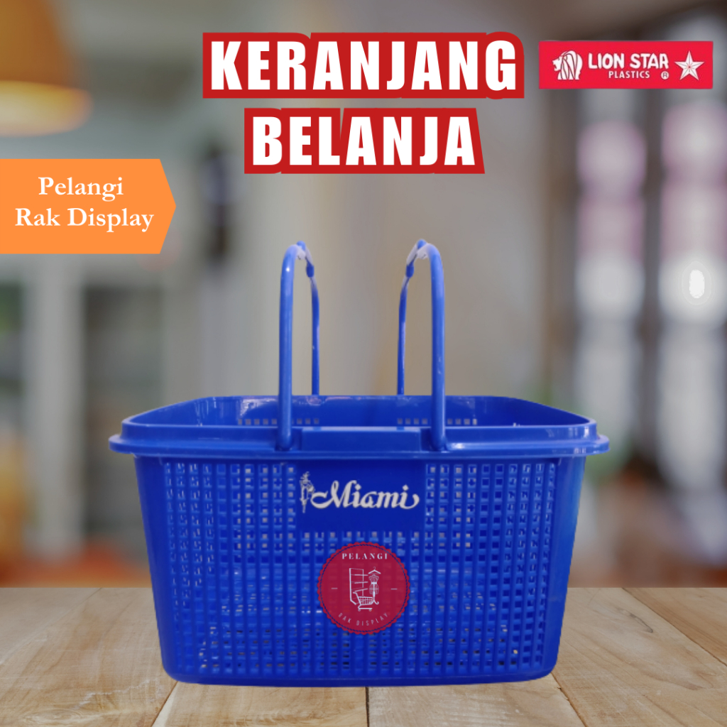 Keranjang Belanja Miami/ Keranjang Belanja Supermarket