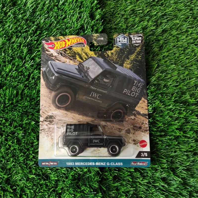 Hot Wheels Premium 1993 MERCEDES-BENZ G-CLASS HW OFF ROAD CAR CULTURE IWC SCHAFFHAUSEN THE BIG PILOT