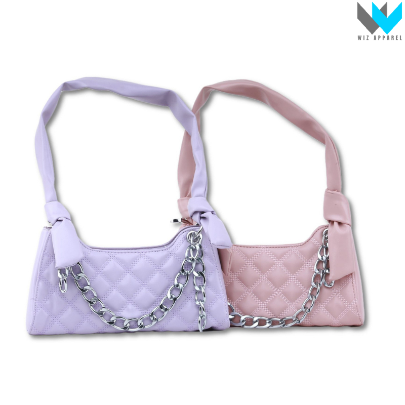 Tas Wanita Handbag Jinjing Kecil Pesta Ungu Salem Premium Original - Ungu - Wiz Apparel