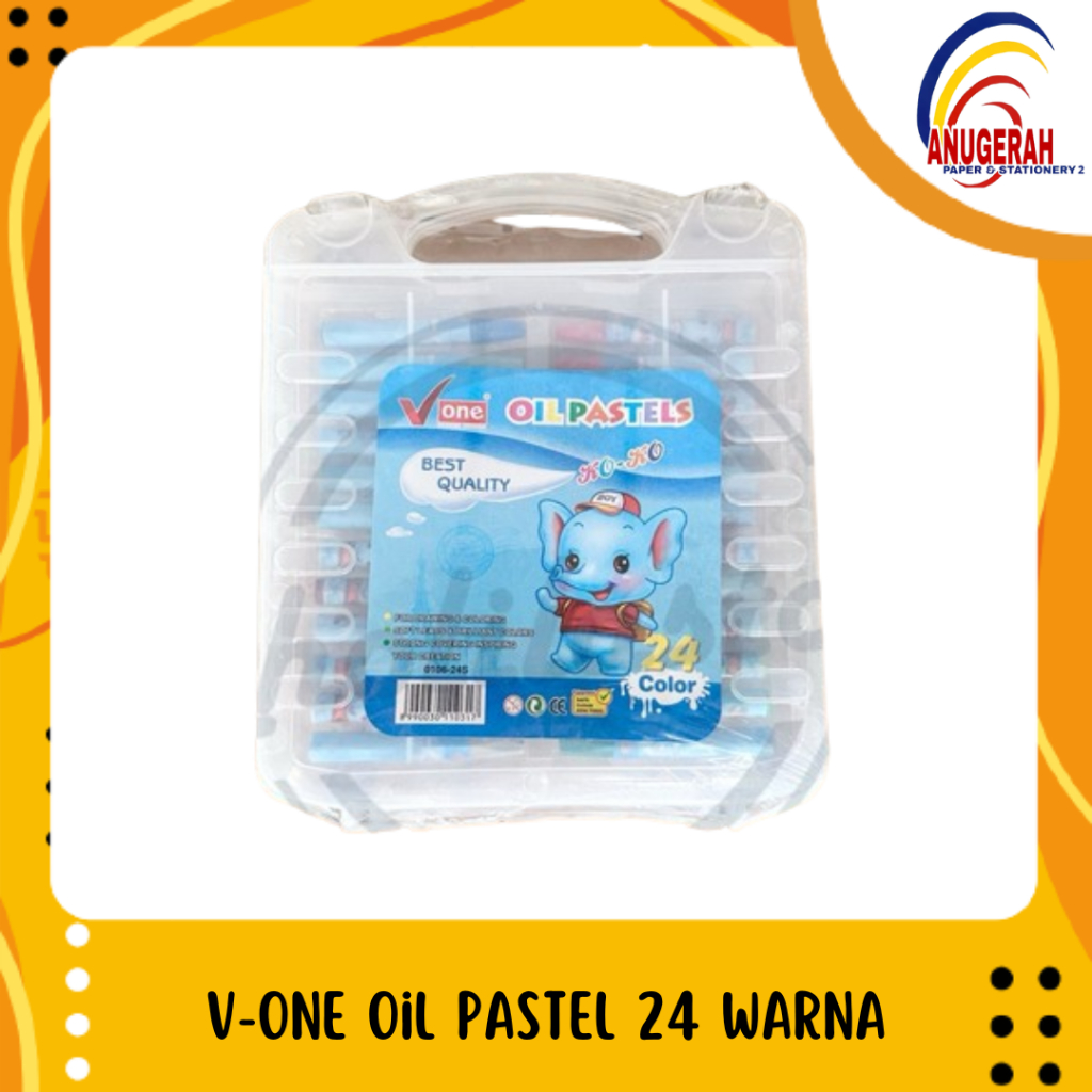 

V-ONE CRAYON 24 WARNA (PCS)