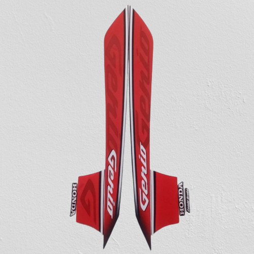Stiker Striping Honda Genio Cbs 2019 - List Stiker Standar Genio CBS 2019 - Striping Standar Genio C