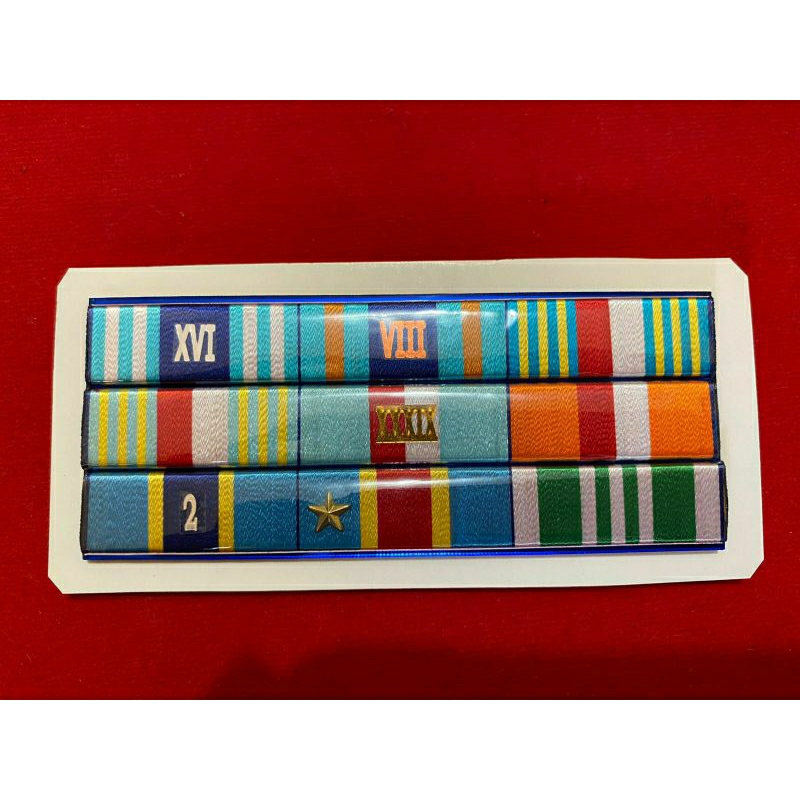 SATYA LENCANA PDH TNI AU (16 + 8 + WIRA NUSA + WIRA DHARMA + SANTI DHARMA + VETERAN + CONGO UN + FAR