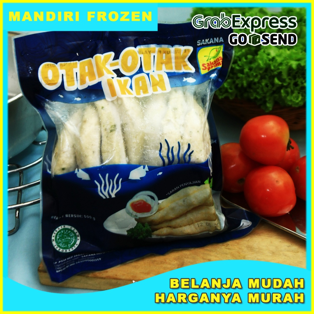 

SAKANA Otak Otak Ikan 500gr - Makanan Beku Olahan