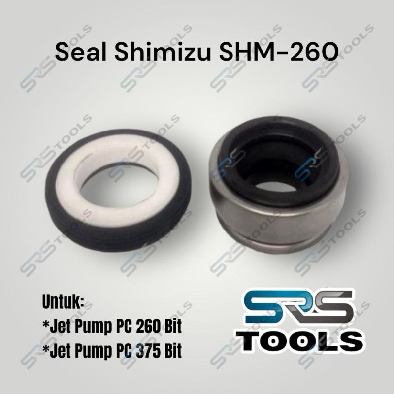 Mechanical Seal Pompa Air Jet Pump Shimizu SMZ- 260 PC 260 375 Sil Mekanik