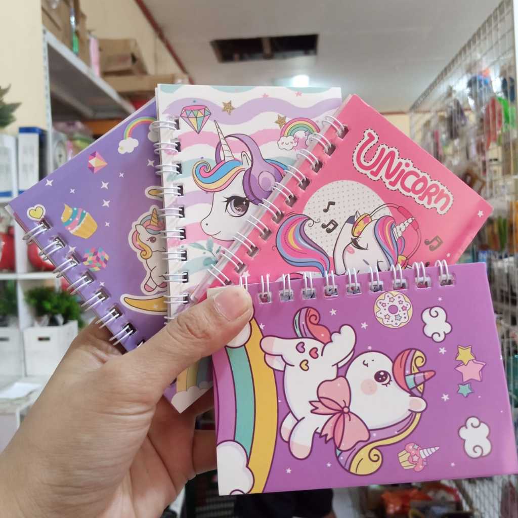 

BUKU NOTEBOOK RING MINI FULL MOTIF A7 KARTUN / BUKU TULIS NOTEBOOK / BUKU KECIL NOTEBOOK AESTHETIC