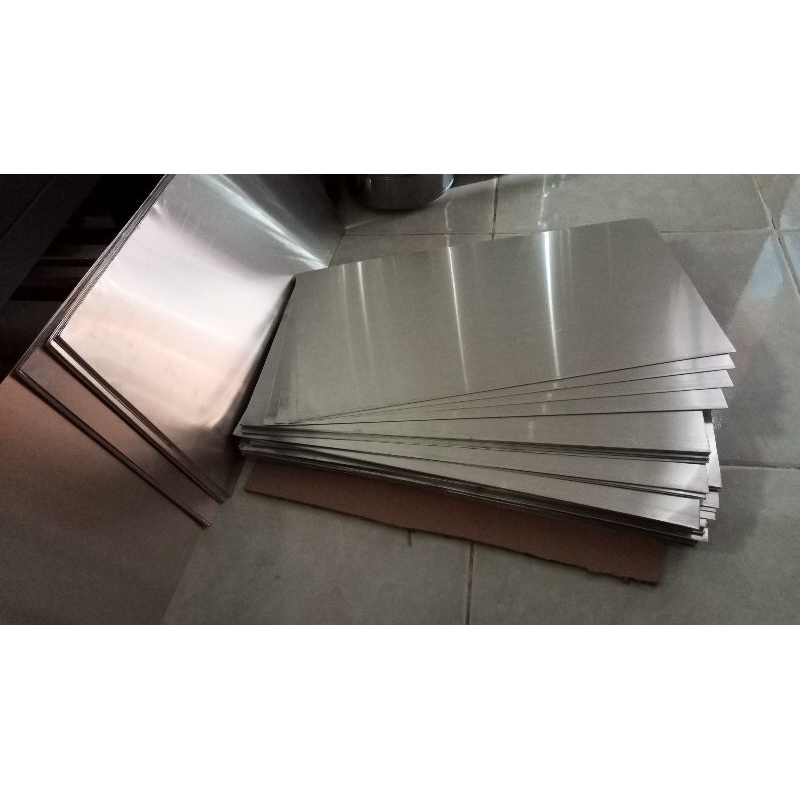 plat aluminium tebal 0,9mm lembaran  / potongan