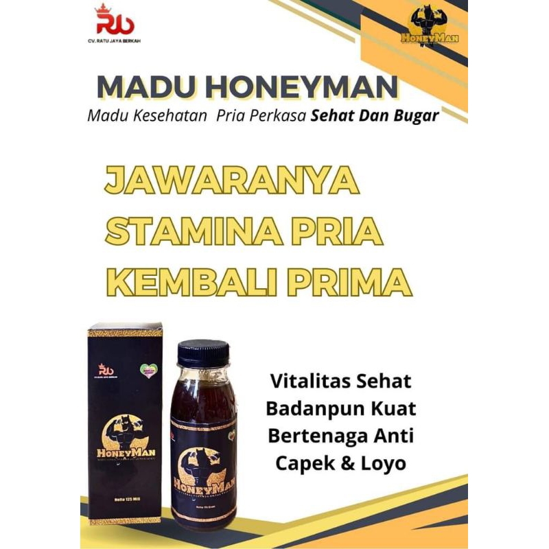 

Madu herbal HoneyMan by.Whia Ratu