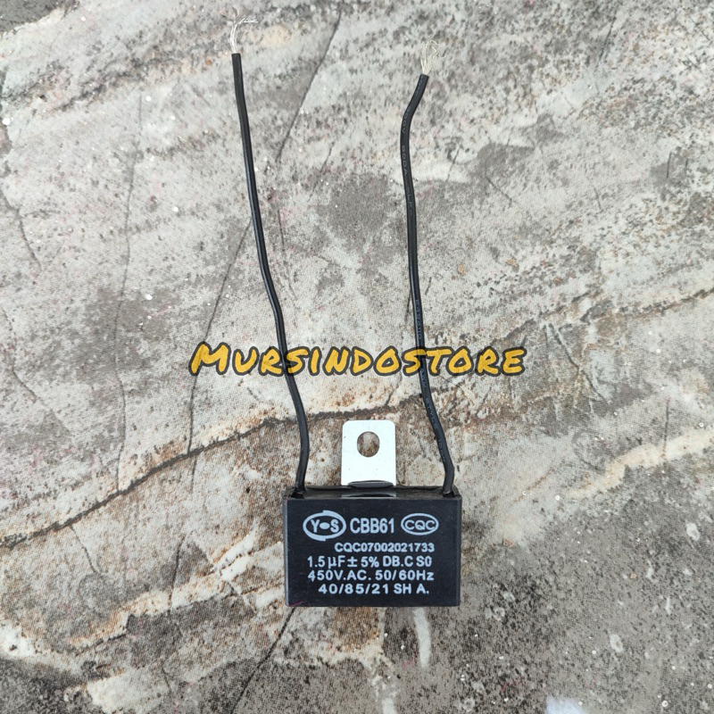 KAPASITOR KIPAS ANGIN 1,5uf / CAPASITOR KIPAS ANGIN 1,5uf