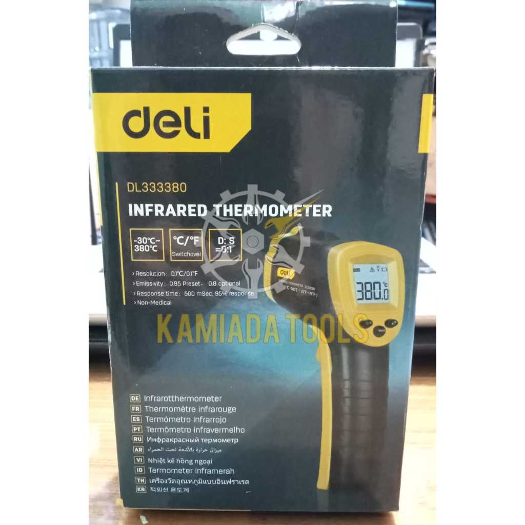 Thermometer Infrared/Thermometer Digital/Infrared Thermometer DELI