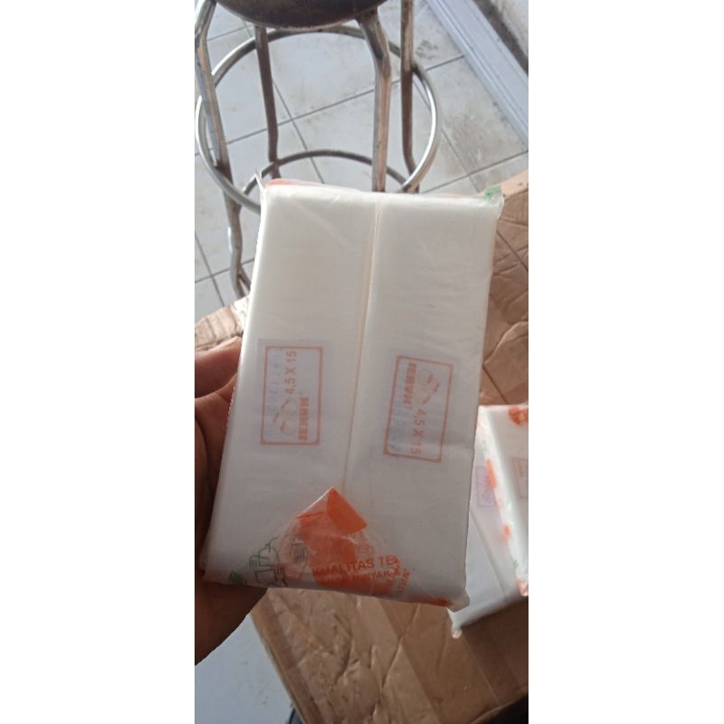 es lilin 4,5 X 15 plastik jeruk es lilin uk 4,5 X 15