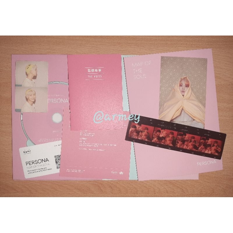 BTS Persona ver. 1 fullset unsealed pc Namjoon