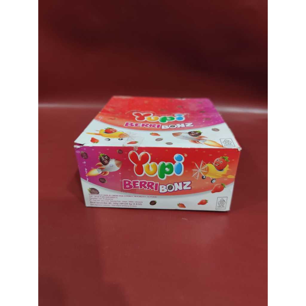 

Yupi Berry Bonz 144g - Permen Berry Bonz Per Box