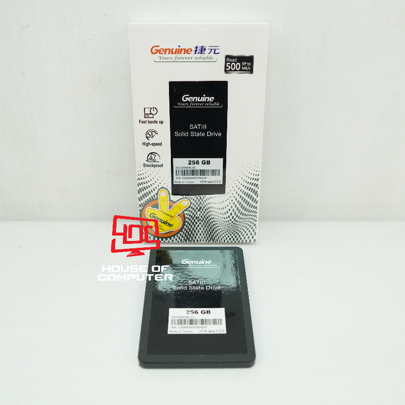 SSD GENUINE 256GB SATA 3 2.5 INCH