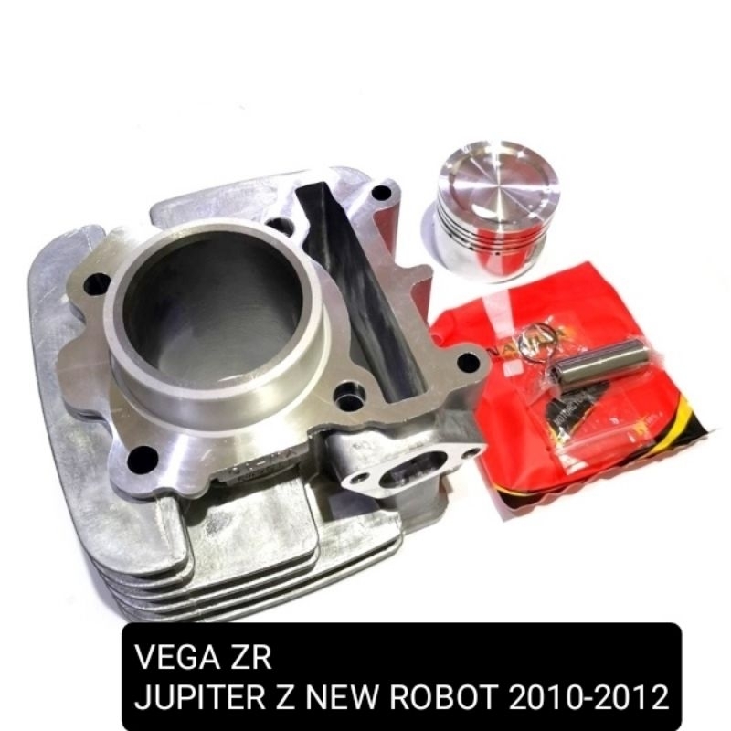 BLOK SEHER PISTON KOMPLIT VEGA ZR / JUPITER Z NEW ROBOT 2010 2011 2012 - NAGOYA