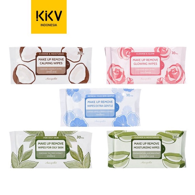 Baru KKV  ANNAPELLET Make Up Remove Wipes