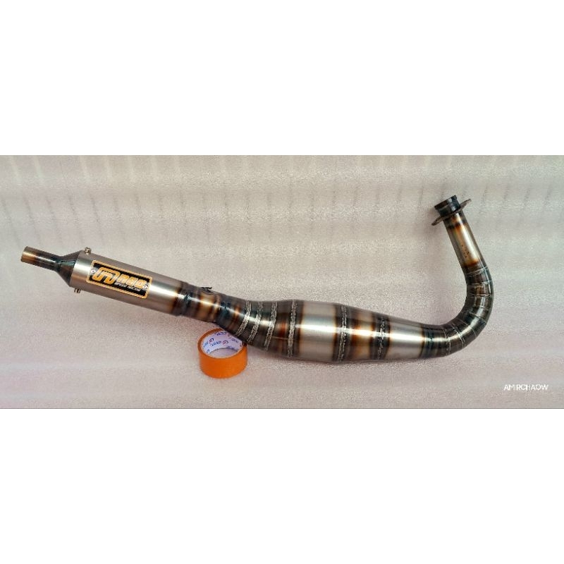 Knalpot Rx king Kolong Kompetisi Plat Karat