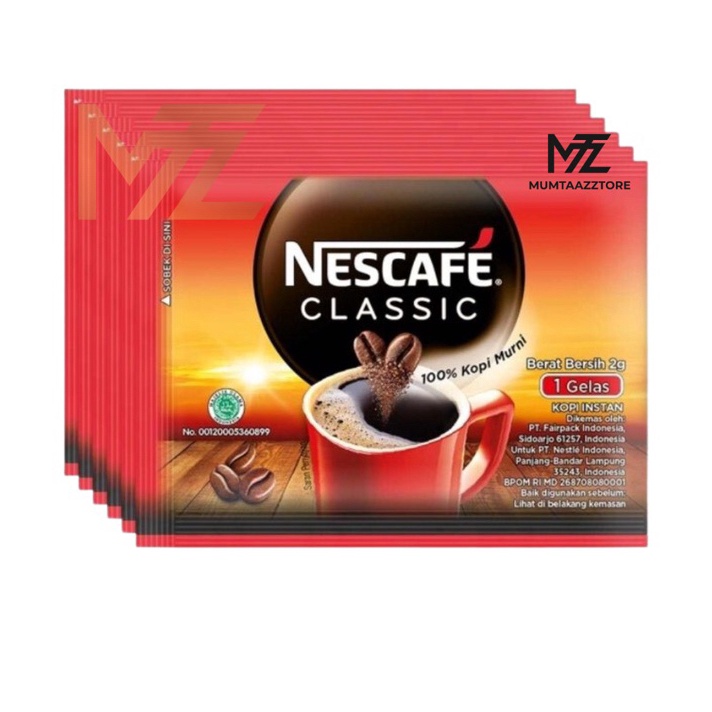 

Super Sale MUMTAAZZTORE NESTLE NESCAFE CLASSIC 2GR 1 SACHET