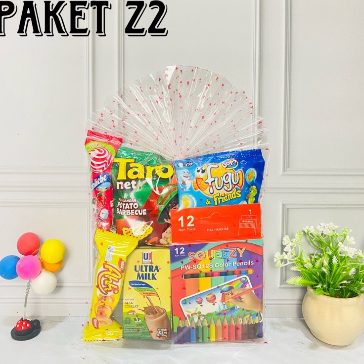 

MODEL KJO516 Paket snack ulang tahun anak Z2 goodiebag hampers souvenir ulang tahun anak