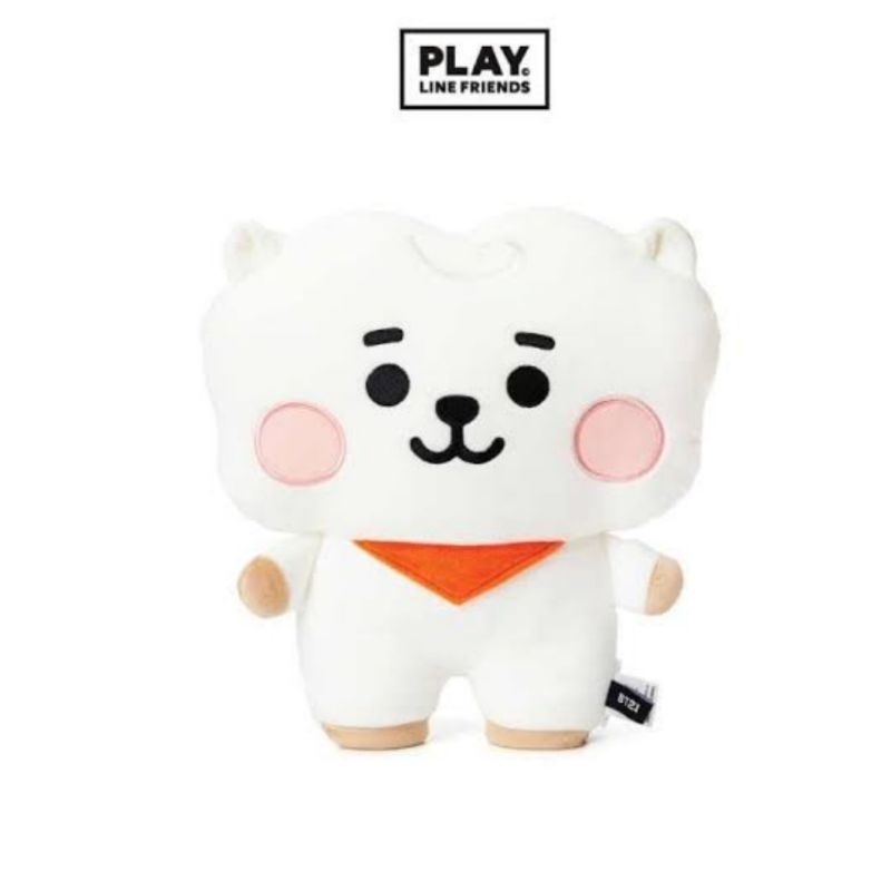 BT21 RJ Baby Hug Me Flat Cushion Plush Doll Official