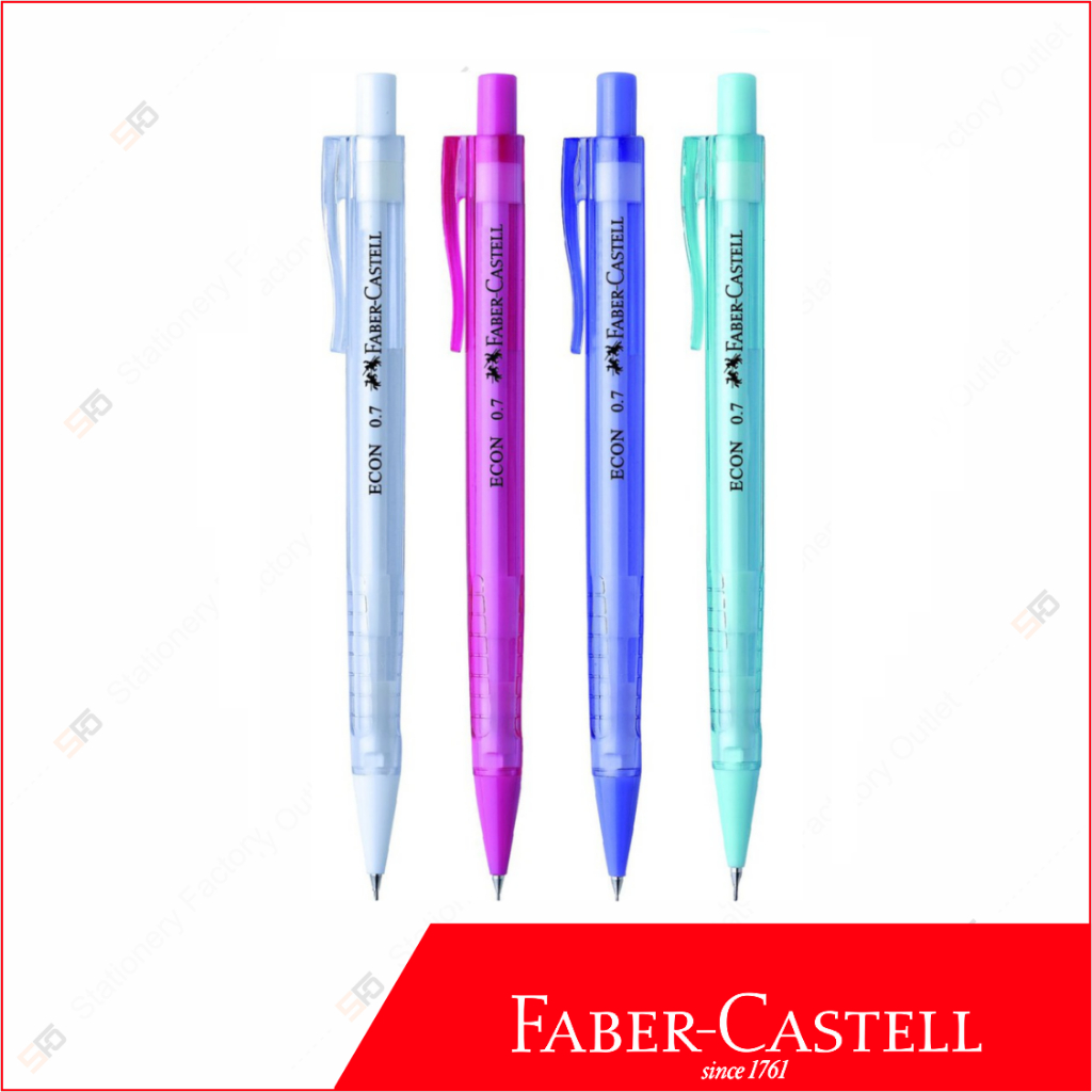 

Pensil Mekanik Faber Castell 0.7mm - Econ - SFO Semarang Official