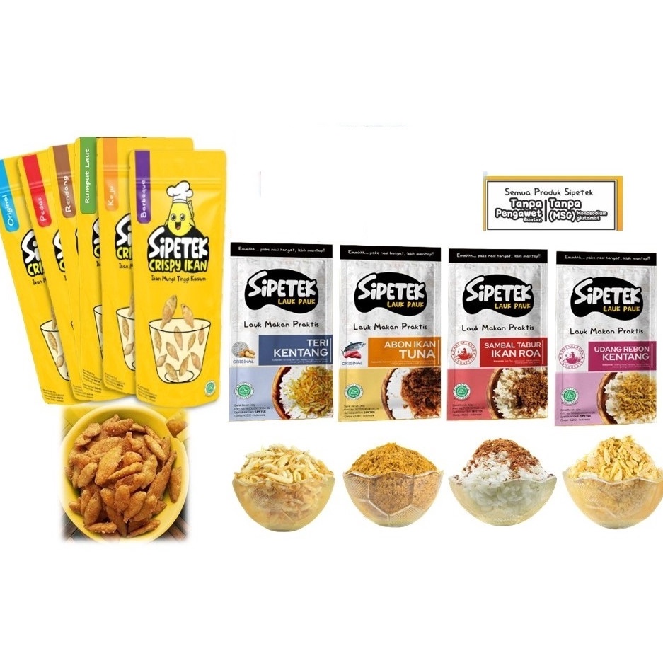 

Kode UQD585 Sipetek Crispy Ikan Sipetek Lauk Pauk Tinggi Kalsium 1thn