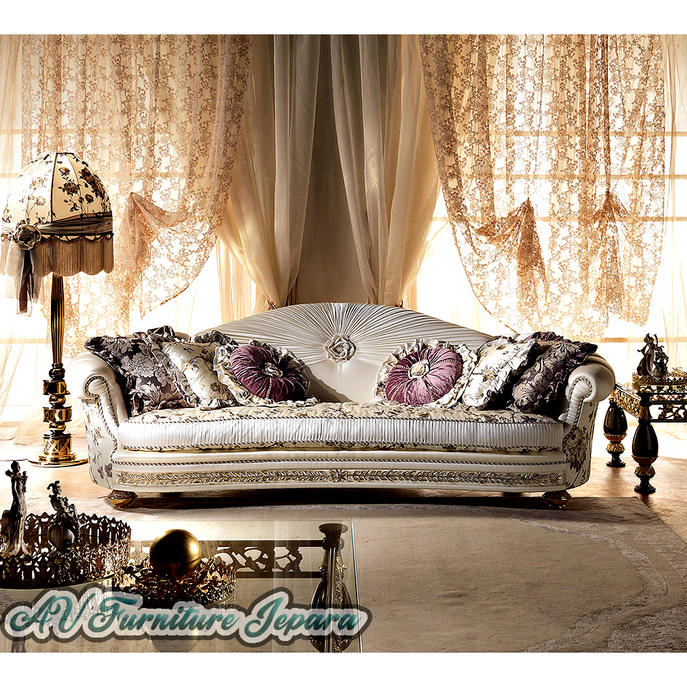 Set Kursi sofa Mewah terbaru gaya eropa ittaly Luxury