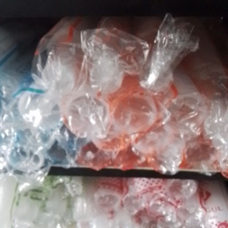 Gelas plastik UKURAN( 10oz 12oz 14oz 16oz 22oz ) gelas plastik unggul,olala,dan o-cup,TOP-CUP DAN (S