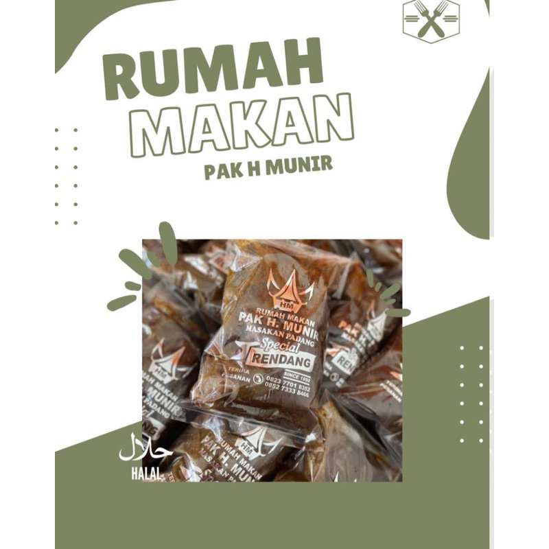 

Rendang Pak H Munir 500 Gram