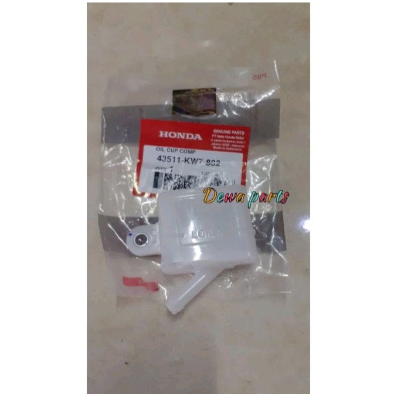 tempat minyak rem belakang honda cb 150 R CBR sonic 150 R ori original AHM 43511-KW7-882