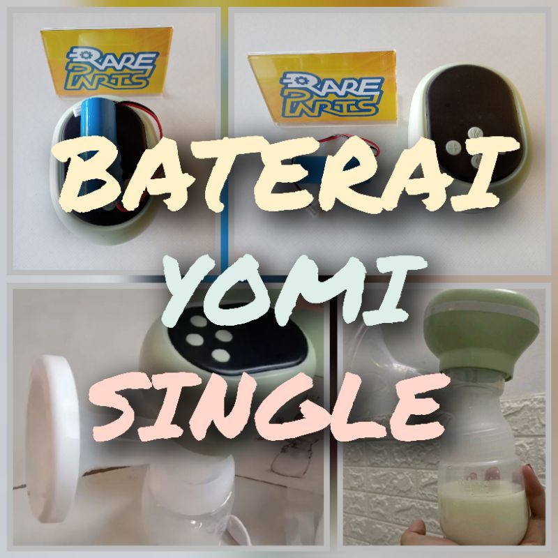 Baterai Pompa ASI Yomi Single, Dadaward, Harco Harcoo Online, RH-289, Syh Mall Breast Pump Battery B