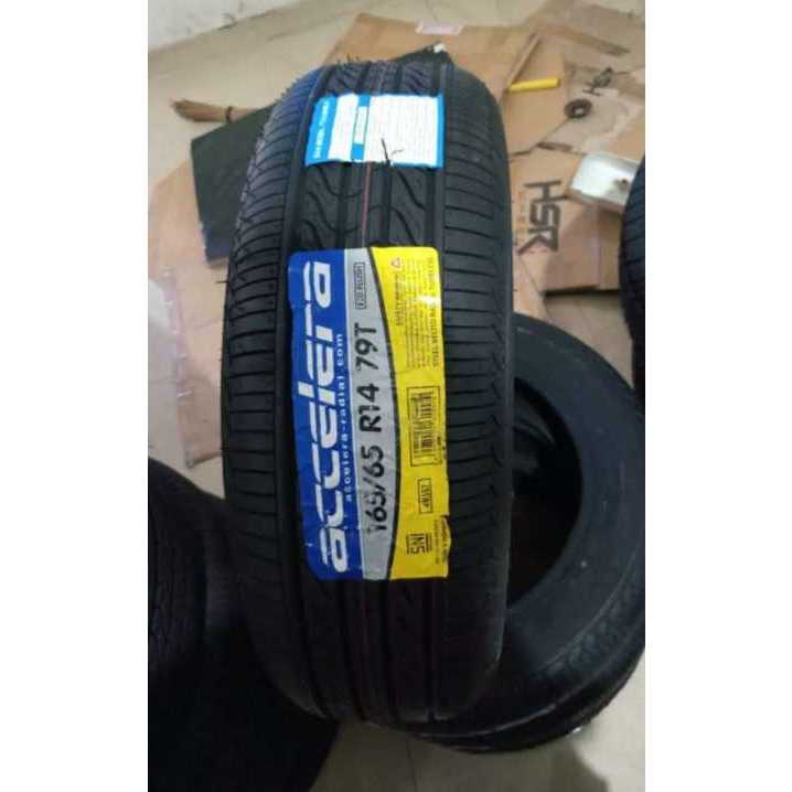 JUAL BAN MOBIL TUBELES BARU 165 65 R14 ACCELERA ECOPLUSH 165 65 RING 14