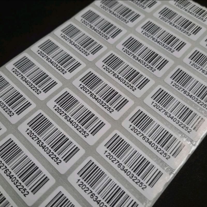 

Cetak Label Barcode QR Code Yupo Anti Air 33x15 mm