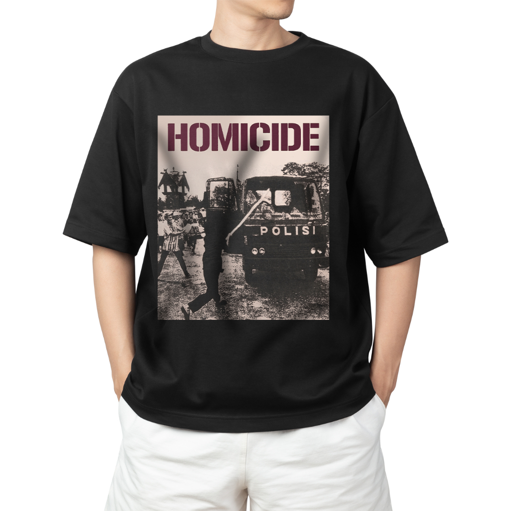 Kaos Baju Homicide Terra Side Premium