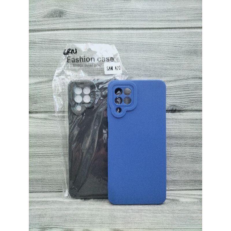 Softcase Candy Macaron Protect Camera Samsung Galaxy A22