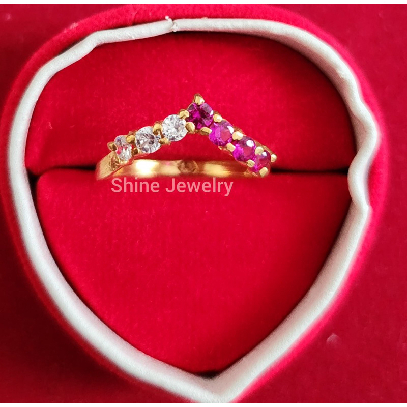 cincin aurel mata 1gram emas muda