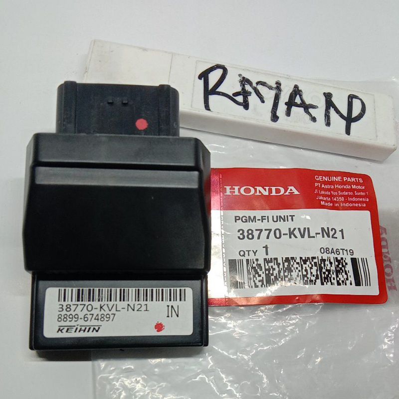 ECU CDI 38770-KVL-N21 Supra x 125 FI injeksi FGM-FI