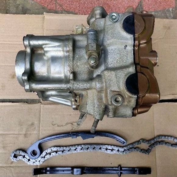 blok head isi + blok seher isi New cb 150r, Head cylinder New cb 150r. blok head sonic. supra gtr
