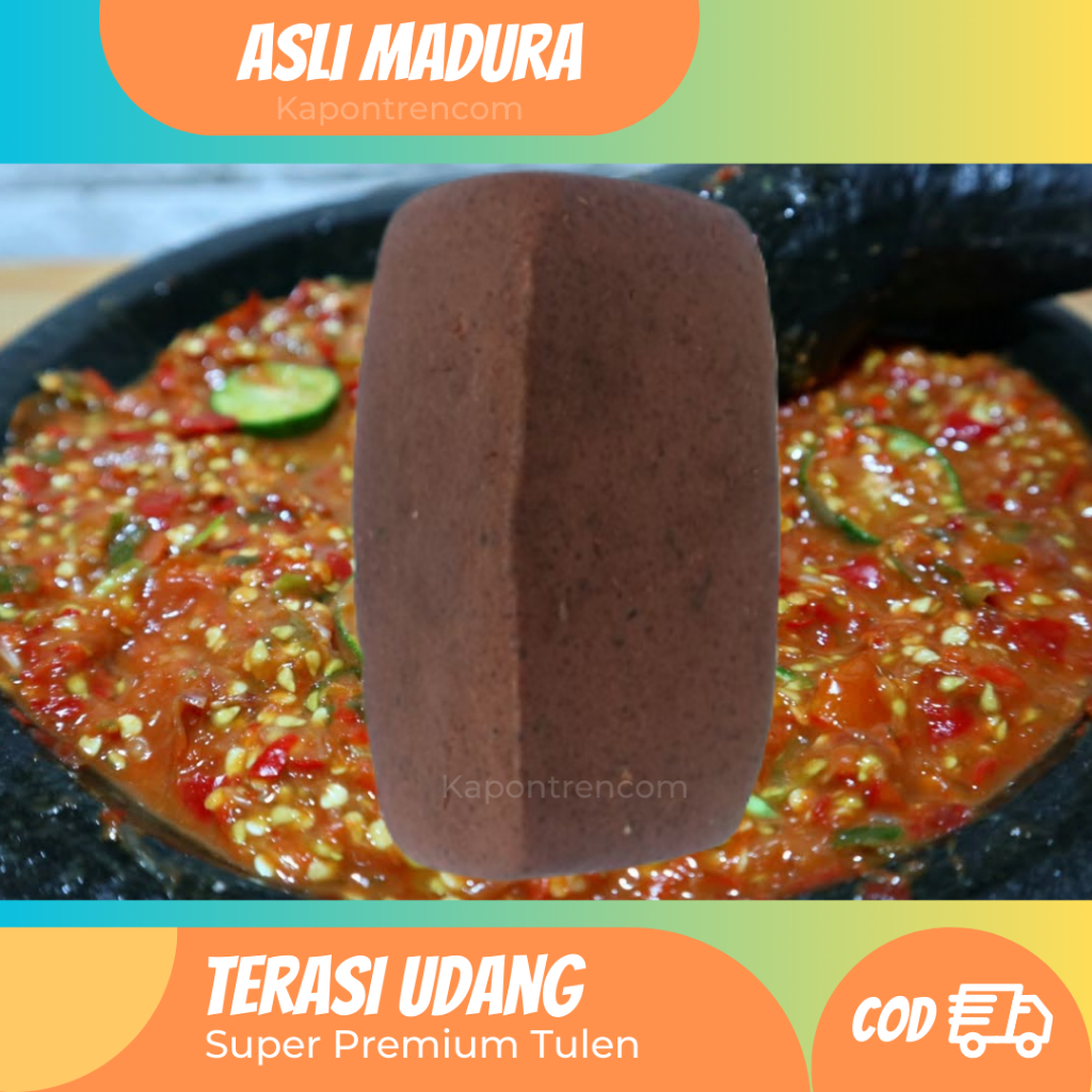 

Trasi Udang Asli - Terasi Puger Udang Rebon Sae Selera
