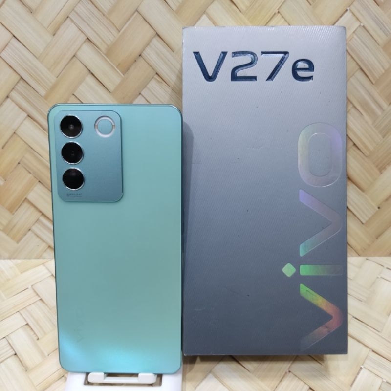 Vivo V27E Ram 12/256GB Hanphone second Fullset original bergaransi